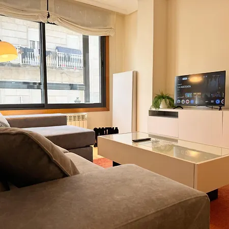 Centro 3hab Parking Incluido & Wifi 5pax ツ By Rias Baixas Apartment Vigo