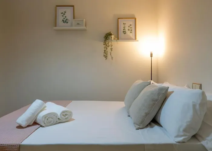 Apartmán Centro 3hab Parking Incluido & Wifi 5pax ツ By Rias Baixas *