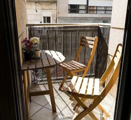 Centro 3hab Parking Incluido & Wifi 5pax ツ By Rias Baixas Apartmán *