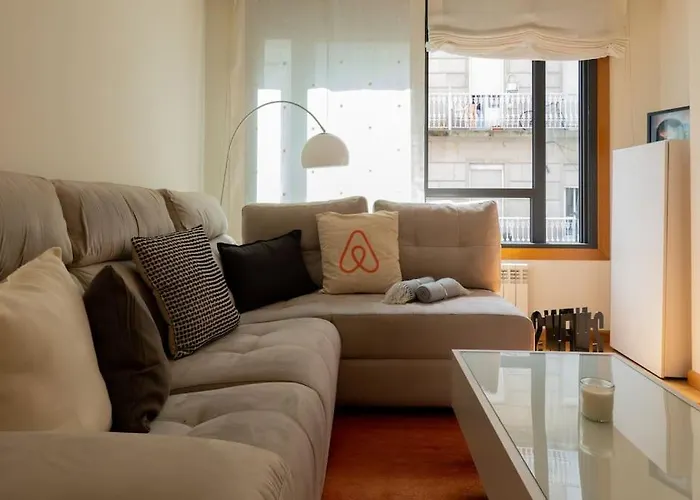 Centro 3hab Parking Incluido & Wifi 5pax ツ By Rias Baixas * Vigo