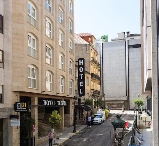 Centro 3hab Parking Incluido & Wifi 5pax ツ By Rias Baixas *