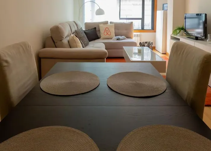 Centro 3hab Parking Incluido & Wifi 5pax ツ By Rias Baixas Apartmán *