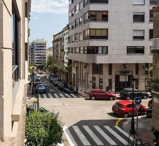 Centro 3hab Parking Incluido & Wifi 5pax ツ By Rias Baixas *